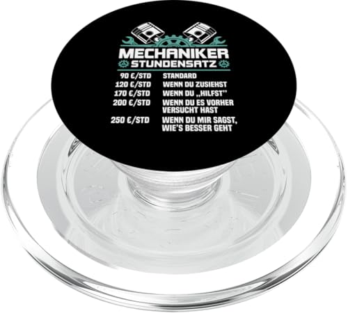 Lustiges Mechaniker Stundensätze PopSockets PopGrip für MagSafe Lustiges Mechaniker Stundensätze PopSockets PopGrip für MagSafe von Lustiges Mechaniker Stundensatz