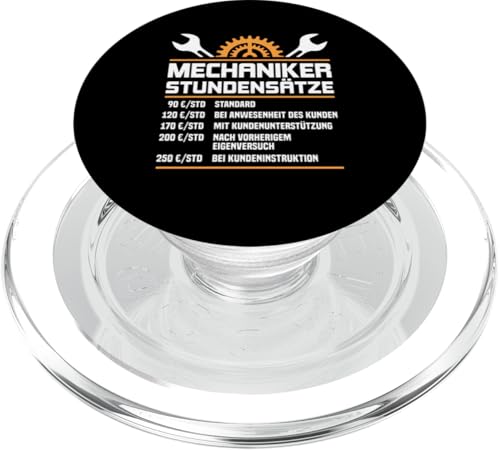 Lustiges Mechaniker Stundensätze PopSockets PopGrip für MagSafe Lustiges Mechaniker Stundensätze PopSockets PopGrip für MagSafe von Lustiges Mechaniker Stundensatz