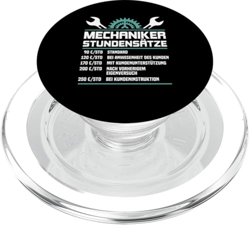 Lustiges Mechaniker Stundensätze PopSockets PopGrip für MagSafe Lustiges Mechaniker Stundensätze PopSockets PopGrip für MagSafe von Lustiges Mechaniker Stundensatz
