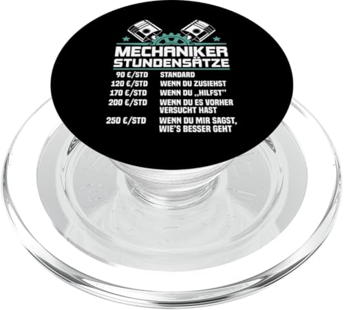 Lustiges Mechaniker Stundensätze PopSockets PopGrip für MagSafe Lustiges Mechaniker Stundensätze PopSockets PopGrip für MagSafe von Lustiges Mechaniker Stundensatz