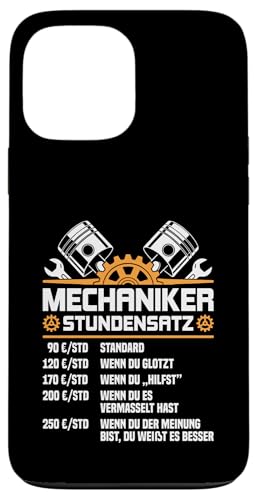 Lustiges Mechaniker Stundensatz Hülle für iPhone 13 Pro Max Lustiges Mechaniker Stundensatz Hülle für iPhone 13 Pro Max von Lustiges Mechaniker Stundensatz