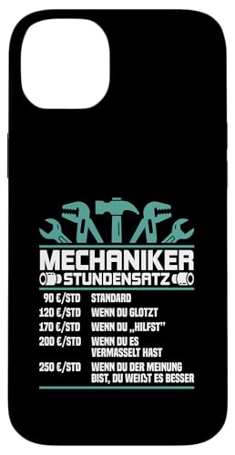 Lustiges Mechaniker Stundensatz Hülle für iPhone 14 Plus Lustiges Mechaniker Stundensatz Hülle für iPhone 14 Plus von Lustiges Mechaniker Stundensatz