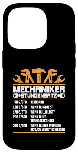 Lustiges Mechaniker Stundensatz Hülle für iPhone 14 Pro Lustiges Mechaniker Stundensatz Hülle für iPhone 14 Pro von Lustiges Mechaniker Stundensatz