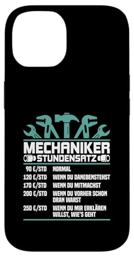 Lustiges Mechaniker Stundensatz Hülle für iPhone 14 Lustiges Mechaniker Stundensatz Hülle für iPhone 14 von Lustiges Mechaniker Stundensatz
