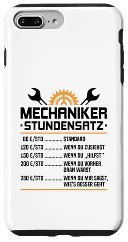 Lustiges Mechaniker Stundensatz Hülle für iPhone 7 Plus/8 Plus Lustiges Mechaniker Stundensatz Hülle für iPhone 7 Plus/8 Plus von Lustiges Mechaniker Stundensatz