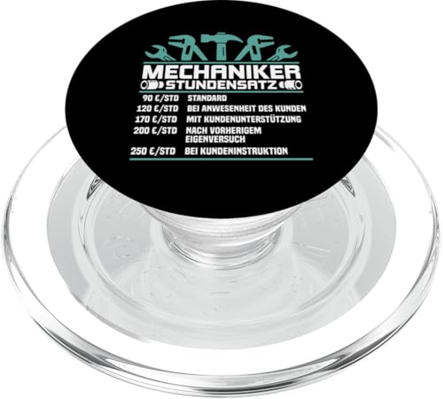 Lustiges Mechaniker Stundensatz PopSockets PopGrip für MagSafe Lustiges Mechaniker Stundensatz PopSockets PopGrip für MagSafe von Lustiges Mechaniker Stundensatz