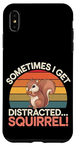 Sometimes I Get Distracted Squirrel Ablenkung ------ Hülle für iPhone XS Max Sometimes I Get Distracted Squirrel Ablenkung ------ Hülle für iPhone XS Max von Lustiges abgelenktes Eichhörnchen