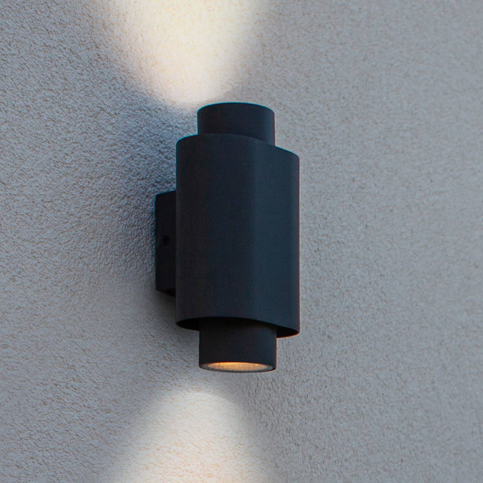 Außenwandleuchte Cypres, IP44, Up-/Downlight Außenwandleuchte Cypres, IP44, Up-/Downlight von Lutec