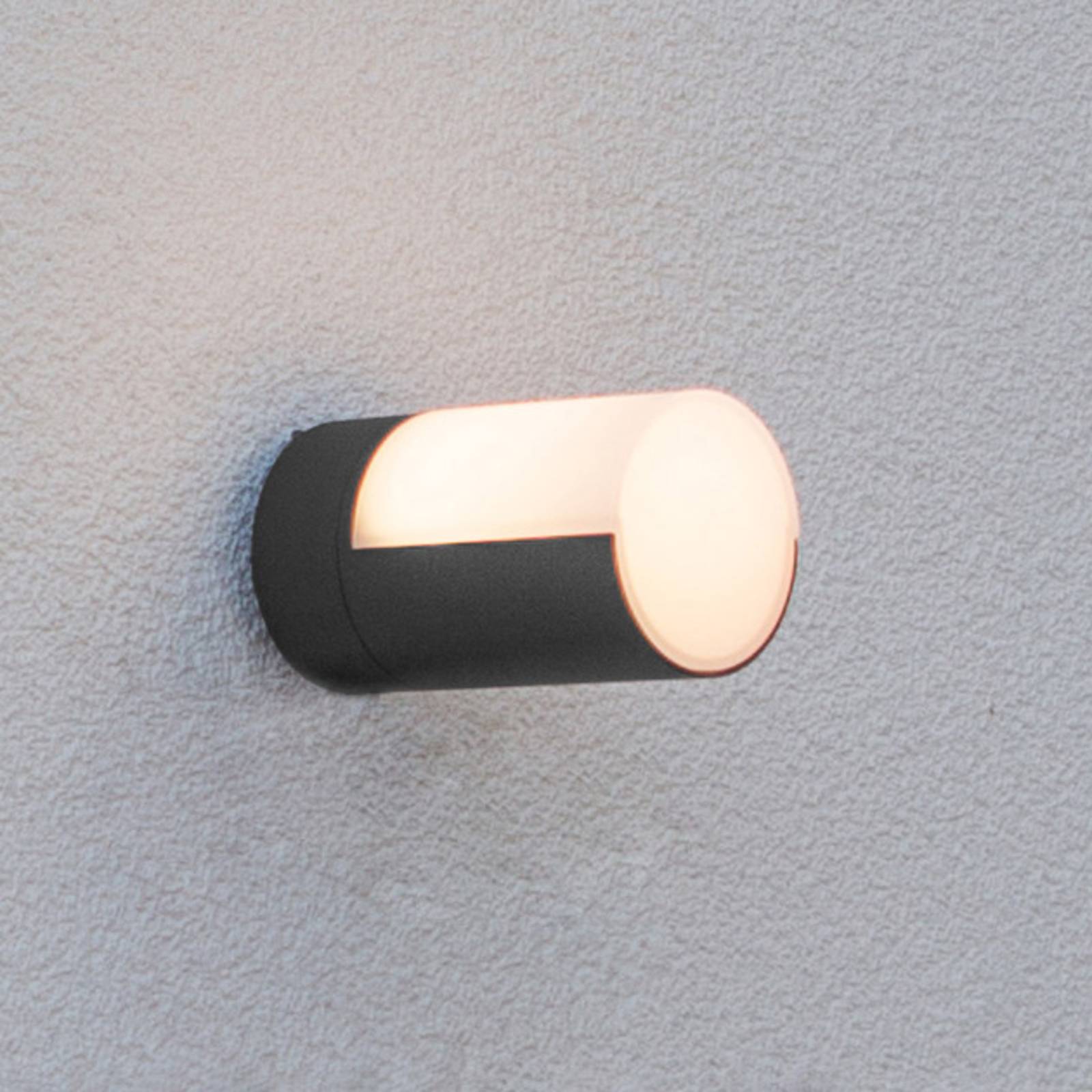 LED-Außenwandleuchte Cyra, 1-fl. mattschwarz LED-Außenwandleuchte Cyra, 1-fl. mattschwarz von Lutec