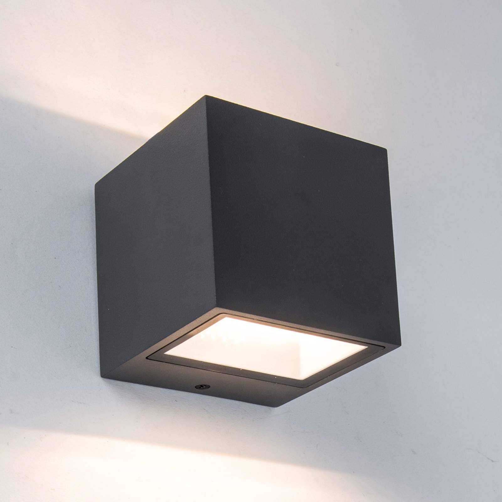 LED-Außenwandleuchte Gemini 8,8 cm von Lutec