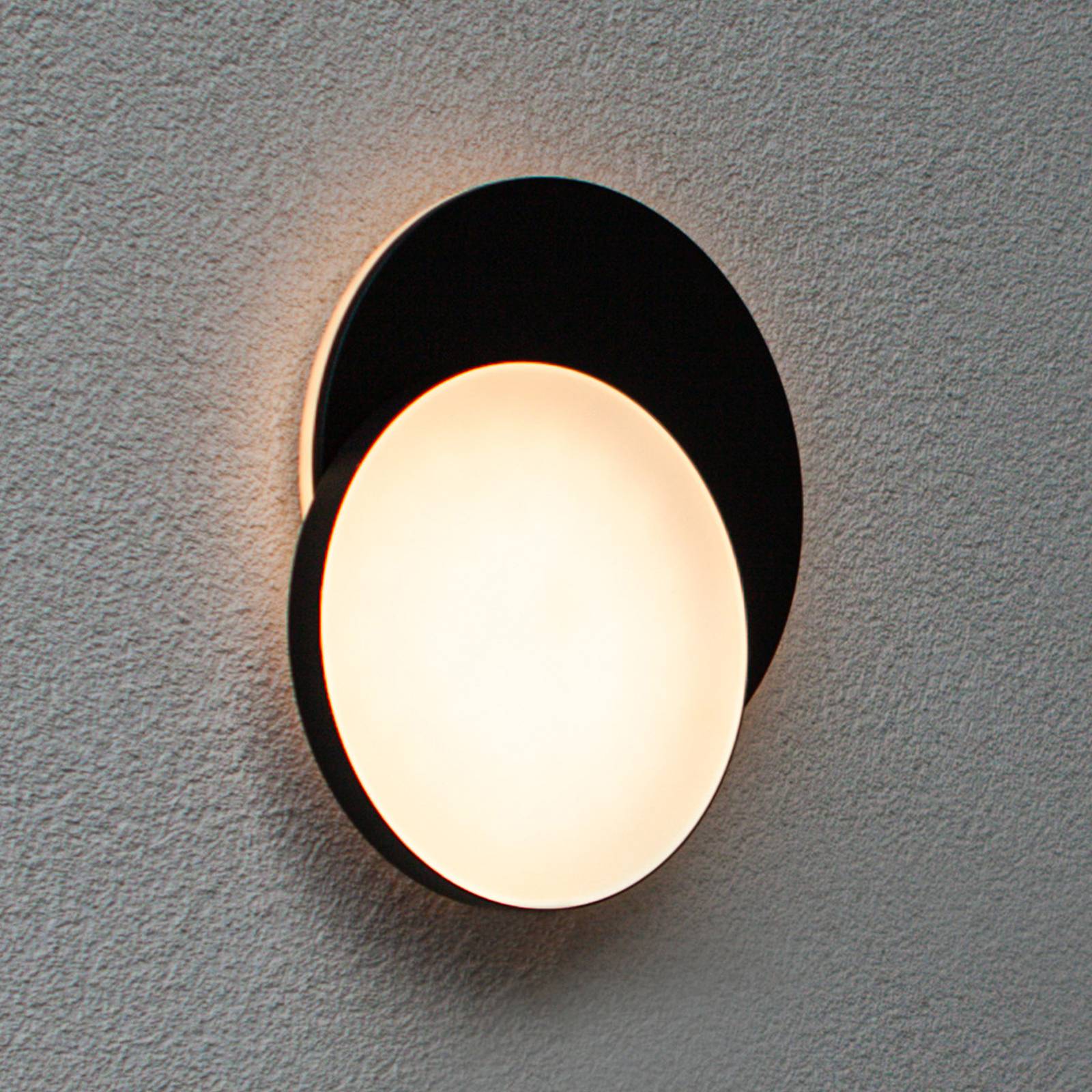 LED-Außenwandleuchte Goleta, anthrazit, variable Form, CCT LED-Außenwandleuchte Goleta, anthrazit, variable Form, CCT von Lutec