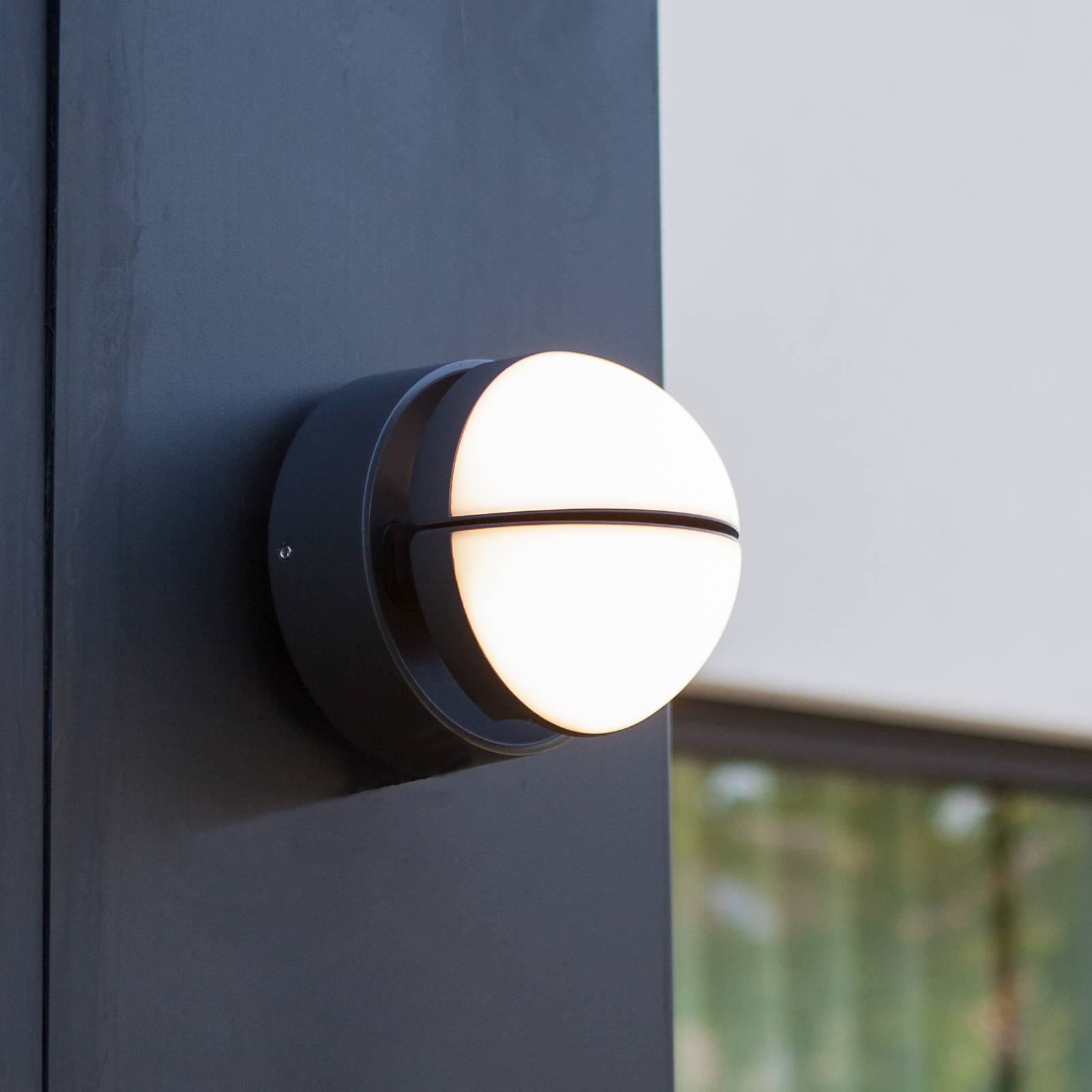LED-Wandleuchte Eklips, zweiflammig LED-Wandleuchte Eklips, zweiflammig von Lutec