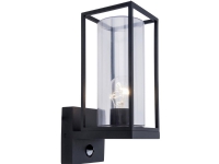 Lutec Flair 5288802012 Außenwandleuchte mit Bewegungsmelder LED (RGB) E27 40 W Anthrazit von Lutec