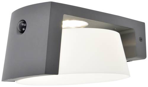 Lutec MOON 6906001118 Solar-Außenwandleuchte 9.50W Neutralweiß Anthrazit von Lutec