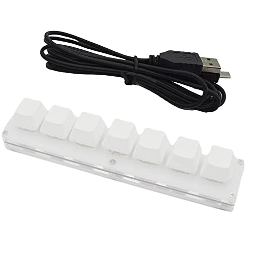 Simpad Mini-Tastatur mit 7 Tasten, USB-Tastatur, Makro, Programmierung, Zeichnen, Tastatur, mechanisch, Z6i3 Custimize Shortcut-Spiel von Lutiore