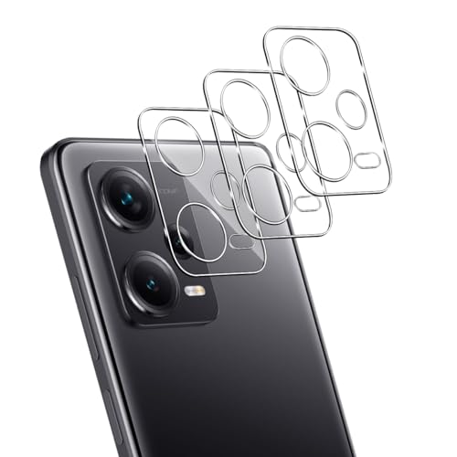 Lutree 3 Stück für Xiaomi Redmi Note 12 Pro Plus 5G/Note 12 Pro+ 5G für Panzerglas Kamera Schutzfolie, HD-Klar 9H Härte Anti-Kratzen Anti-Bläschen Panzerfolie Displayfolie Kameraschutz-[Transparent] von Lutree