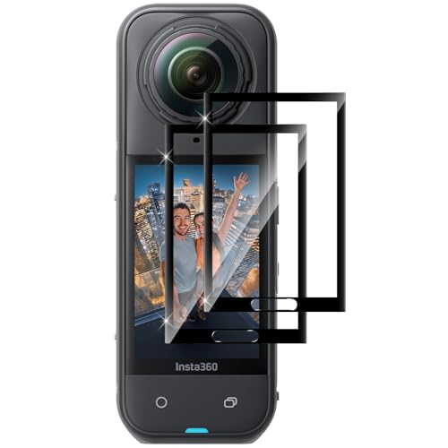 Lutree für Insta360 X5 für Panzerglas Schutzfolie, 2 Stück 9H Härte Anti- Kratzer Folie Displayschutz, HD Bläschenfrei Schutzglas Displayfolie Lutree für Insta360 X5 für Panzerglas Schutzfolie, 2 Stück 9H Härte Anti- Kratzer Folie Displayschutz, HD Bläschenfrei Schutzglas Displayfolie von Lutree