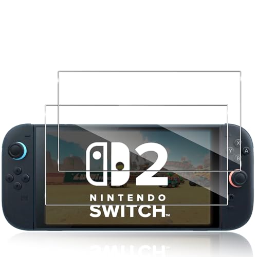 Lutree für Nintendo Switch 2 2025 für Panzerglas Schutzfolie, 2 Stück 9H Härte Anti- Kratzer Folie Displayschutz, HD Bläschenfrei Schutzglas Displayfolie Lutree für Nintendo Switch 2 2025 für Panzerglas Schutzfolie, 2 Stück 9H Härte Anti- Kratzer Folie Displayschutz, HD Bläschenfrei Schutzglas Displayfolie von Lutree