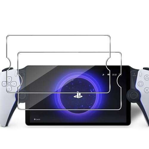 Lutree für Panzerglas für Sony PS5 PlayStation Portal Schutzfolie, 2 Stück 9H Härte HD Panzerfolie Displayschutz, Bläschenfrei Anti- Kratzer Schutzglas Displayfolie von Lutree