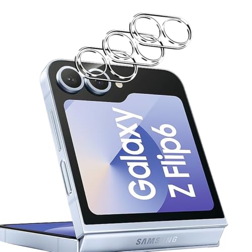 Lutree für Samsung Galaxy Z Flip 6 5G für Panzerglas Kameraschutz, 3 Stück 9H Härte Anti- Kratzer Linse Schutzglas, HD Hinten Kameraschutz Displayschutz für Samsung Galaxy Z Flip6 5G von Lutree