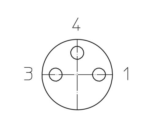 Lutronic 1015 Sensor-/Aktor-Steckverbinder, konfektioniert M8 Kupplung, gerade 5.00m Polzahl: 3 1St. von Lutronic