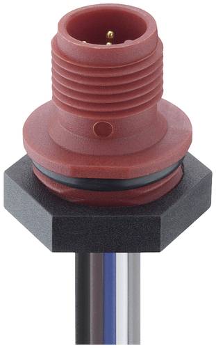 Lutronic 1230 04 T16CW103 0,5m Sensor-/Aktor-Einbausteckverbinder M12 Stecker, Einbau Polzahl: 4 10S von Lutronic