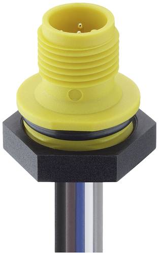 Lutronic 1230 05 T16CW102 0,5m Sensor-/Aktor-Einbausteckverbinder M12 Stecker, Einbau Polzahl: 5 10S von Lutronic