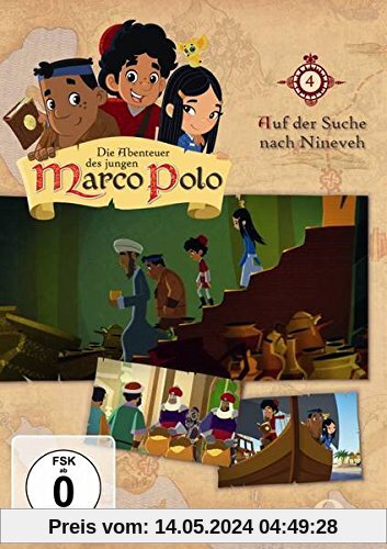 Die Abenteuer des jungen Marco Polo, Folge 4 - Auf der Suche nach Nineveh von Lutz Stützner