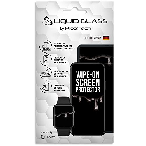 Luvvitt Flüssigglas-Displayschutz für alle Handys, Tablets, Uhren, Apple, Samsung, LG, iPhone, iPad, Galaxy S20, S10, S9, Note 10, 11 Plus Ultra Pro Max Nano Hi-Tech Schutz Luvvitt Flüssigglas-Displayschutz für alle Handys, Tablets, Uhren, Apple, Samsung, LG, iPhone, iPad, Galaxy S20, S10, S9, Note 10, 11 Plus Ultra Pro Max Nano Hi-Tech Schutz von Luvvitt