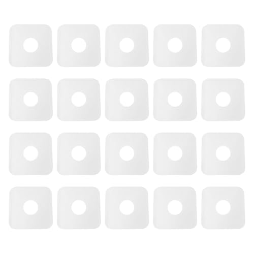 Luwecf 20pcs Vinyl Innenärmel für Albumcover, 10in Round von Luwecf
