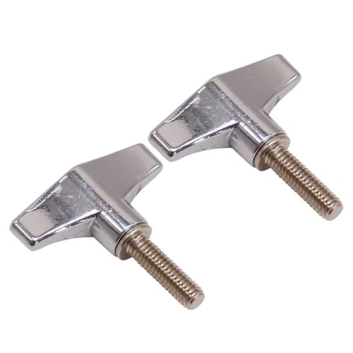 Luwecf 2x Drum Key Handwerkzeug Mehrzweck Verschleißfester Drum Tuner Drum Wrench für Snare Drum Elektronisches Schlagzeug Musikinstrumente Teile, M von Luwecf