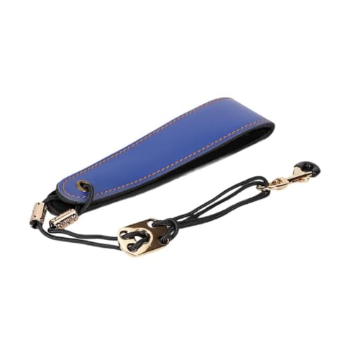 Luwecf Saxophon Umhängegurt, Ersatzgurt für Blasinstrumente, Leichter, Ergonomischer Saxophon Stützgurt, Verstellbar für Bühnenauftritte, Blau von Luwecf
