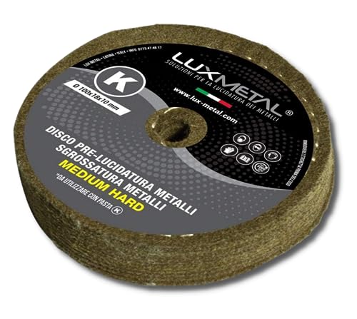 Lux Metal - Polierscheibe 100 mm Baumwolle Wolle für schleifbock doppelschleifer bohrmaschine akkuschrauber winkelschleifer Polierscheiben Zum Polieren Metall wie Aluminium Edelstahl, für Polierpaste Lux Metal - Polierscheibe 100 mm Baumwolle Wolle für schleifbock doppelschleifer bohrmaschine akkuschrauber winkelschleifer Polierscheiben Zum Polieren Metall wie Aluminium Edelstahl, für Polierpaste von Lux Metal