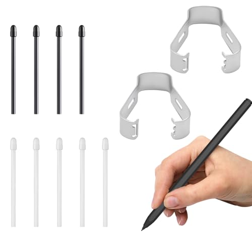 Ersatzspitzen für Remarkable Marker Stylus, 10 Stiftspitzen in Schwarz und Weiß mit 2 Spezialwerkzeugen Kompatibel mit Remarkable und Anderen Tablets für präzises Schreiben und Zeichnen Ersatzspitzen für Remarkable Marker Stylus, 10 Stiftspitzen in Schwarz und Weiß mit 2 Spezialwerkzeugen Kompatibel mit Remarkable und Anderen Tablets für präzises Schreiben und Zeichnen von LuxStellar