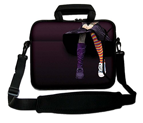 Luxburg Schultertasche Notebooktasche Laptoptasche Tasche mit Tragegurt aus Neopren für Laptop/Notebook Computer 10,2 Zoll von Luxburg