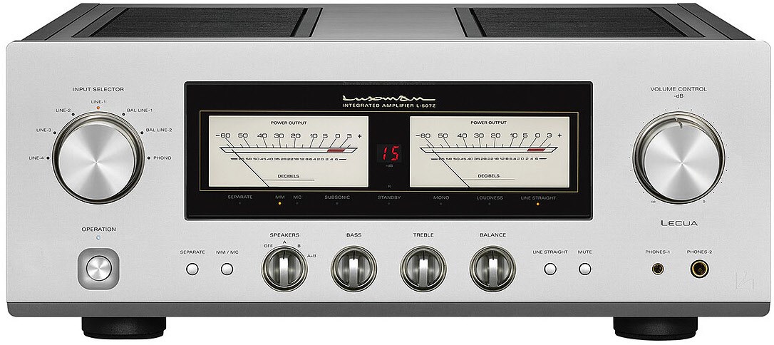 L-507Z Vollverstärker silber von Luxman