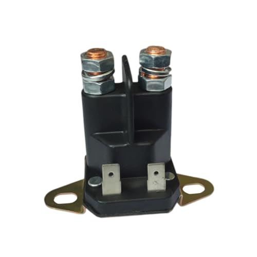 Luxshiny 12V Stromschalter für Doppelbatterien Isolator Relais für Gabelstaplertechnik Wasserdichtes Kunststoffgehäuse Verlängert die Batterielebensdauer Universelle Anwendungen von Luxshiny