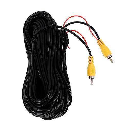 Luxshiny 1Stück Auto Rückfahrkamera Verlängerungskabel Hochwertiges Audio Video Kabel für Stabile Signalübertragung für Zentrale Steuerungssysteme im Auto für Einparkhilfen Luxshiny 1Stück Auto Rückfahrkamera Verlängerungskabel Hochwertiges Audio Video Kabel für Stabile Signalübertragung für Zentrale Steuerungssysteme im Auto für Einparkhilfen von Luxshiny