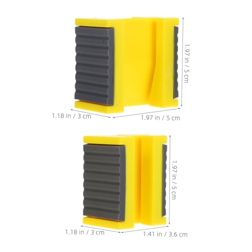 Luxshiny 2 Stück Bandhalter Klebebandapplikator Trockenbau-klebebandabroller Klebebandspender Yellow Plastik von Luxshiny