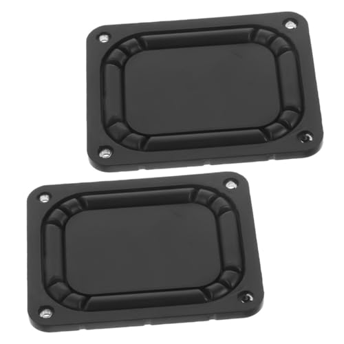Luxshiny 2 Stück Bass-Hilfsgerät Basslautsprecherersatz Vibrationsmembran für Lautsprecher Passive Lautsprechermembran Passive Membranplatte für Autolautsprecher Eisen Black Luxshiny 2 Stück Bass-Hilfsgerät Basslautsprecherersatz Vibrationsmembran für Lautsprecher Passive Lautsprechermembran Passive Membranplatte für Autolautsprecher Eisen Black von Luxshiny