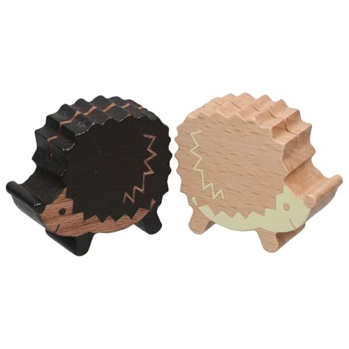 Luxshiny 2 Stück Nachrichtenkasten Aus Holz Stand Gruß Karte Tischplatte Büfett Hochzeit Etikett Klein Tischschildhalter Valentinstag Party Ort Kalk Name Hölzern von Luxshiny