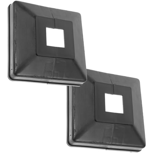 Luxshiny 2 Stück Schutzgeländer-fußabdeckung Geteilte Pfostenabdeckung Geländerpfostenkappen Vinyl Nach Dem Kappenwechsel Post Pfostenabdeckungen Verandapfosten Plastik Black Luxshiny 2 Stück Schutzgeländer-fußabdeckung Geteilte Pfostenabdeckung Geländerpfostenkappen Vinyl Nach Dem Kappenwechsel Post Pfostenabdeckungen Verandapfosten Plastik Black von Luxshiny