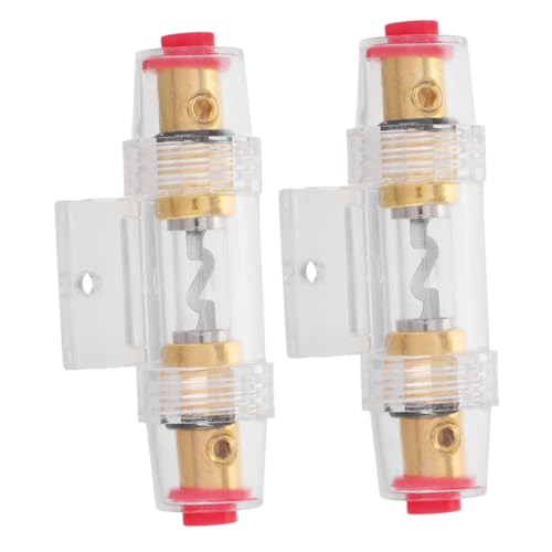 Luxshiny 2 Stück Sicherungssicherung Sicherung Car-audio-sicherungshalter Verstärker Sicherungshalter Awg-inline-sicherungshalter Auto-stereo-sicherungsgehäuse Zinklegierung Transparent Luxshiny 2 Stück Sicherungssicherung Sicherung Car-audio-sicherungshalter Verstärker Sicherungshalter Awg-inline-sicherungshalter Auto-stereo-sicherungsgehäuse Zinklegierung Transparent von Luxshiny