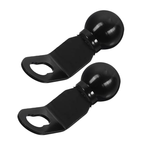 Luxshiny 2 Stück Zubehör für Handyhalter Lenkermontage Fahrrad-Telefonhalterung Motorrad -Telefonhalter Motorrad-Stützhalterung Aluminiumlegierung Schwarz von Luxshiny
