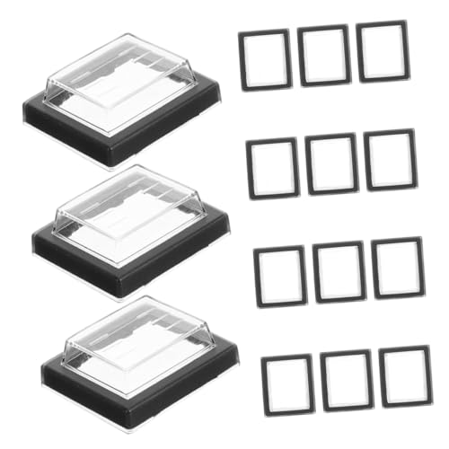 Luxshiny 20Stücke Wippschalter Abdeckung Schutz Ergonomische Knopfschalter Abdeckung für Effizienten Staubschutz und Sichere Anwendung Vielseitig Einsetzbar für Verschiedene Geräte von Luxshiny