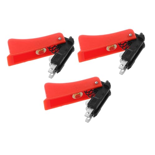 Luxshiny 3 Stück Reparaturschalter reparieren Auslöseschalter Fackel beim Ausschalten Triggerschalter mit verbesserter Empfindlichkeit Kippschalter Plastik rot Luxshiny 3 Stück Reparaturschalter reparieren Auslöseschalter Fackel beim Ausschalten Triggerschalter mit verbesserter Empfindlichkeit Kippschalter Plastik rot von Luxshiny
