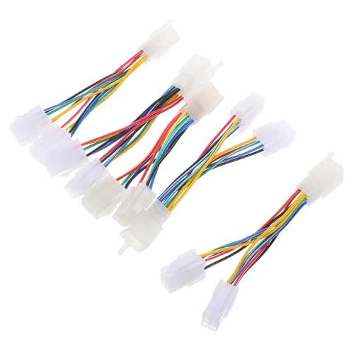 Luxshiny 5 Stück Steuergerät für Elektrofahrzeuge Fahrradstecker Roller-Motorkabel Fahrradmotorkabel männlich-weiblicher Steckverbinder Umbauteil für Elektrofahrräder PVC Luxshiny 5 Stück Steuergerät für Elektrofahrzeuge Fahrradstecker Roller-Motorkabel Fahrradmotorkabel männlich-weiblicher Steckverbinder Umbauteil für Elektrofahrräder PVC von Luxshiny
