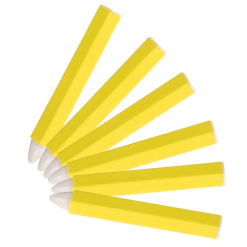 Luxshiny 6 Stück Reifenreparatur Buntstift Reifenmarker Zubehör für Auto Reifenmarkierungswerkzeug Auto Reifen Buntstift Reifenkreide Textmarker Buntstifte Wachs Yellow Luxshiny 6 Stück Reifenreparatur Buntstift Reifenmarker Zubehör für Auto Reifenmarkierungswerkzeug Auto Reifen Buntstift Reifenkreide Textmarker Buntstifte Wachs Yellow von Luxshiny