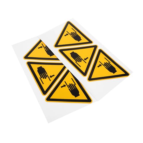Luxshiny 6 Stück Warnaufkleber klebesticker stickers aufkleber sticker aufkleber bindemittel nicht Warnband etiketten selbstklebendes Sicherheitsetikett Warnzeichen selbstklebendes Vinyl Luxshiny 6 Stück Warnaufkleber klebesticker stickers aufkleber sticker aufkleber bindemittel nicht Warnband etiketten selbstklebendes Sicherheitsetikett Warnzeichen selbstklebendes Vinyl von Luxshiny