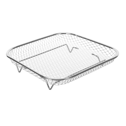 Luxshiny Air Fryer Rack Grill Fleisch Trockengestell Haushalts Stapelhalterung Frittierkorb Für Topf Air Fryer Ofen Rack Ölablassgestell Air Fryer Korb Kochgestell Silber Edelstahl Luxshiny Air Fryer Rack Grill Fleisch Trockengestell Haushalts Stapelhalterung Frittierkorb Für Topf Air Fryer Ofen Rack Ölablassgestell Air Fryer Korb Kochgestell Silber Edelstahl von Luxshiny